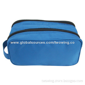 Toiletry Bag, with Nylon Fabric, 190T Nylon Lining with W/R